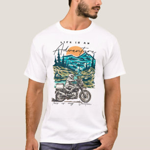 Enfield Himalaya design T-shirt