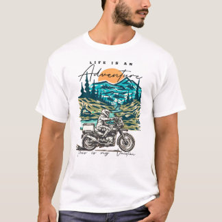 Enfield Himalaya design T-shirt