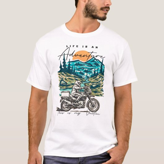 Enfield Himalaya design T-shirt (Voorkant)