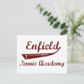 Enfield Tennis Academy Briefkaart (Staand voorkant)