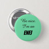 ENFJ Button (Voorkant /achterkant)