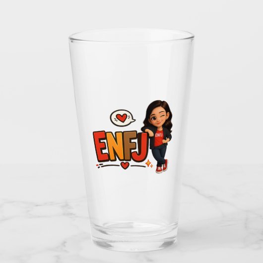ENFJ GLAS (Voorkant)