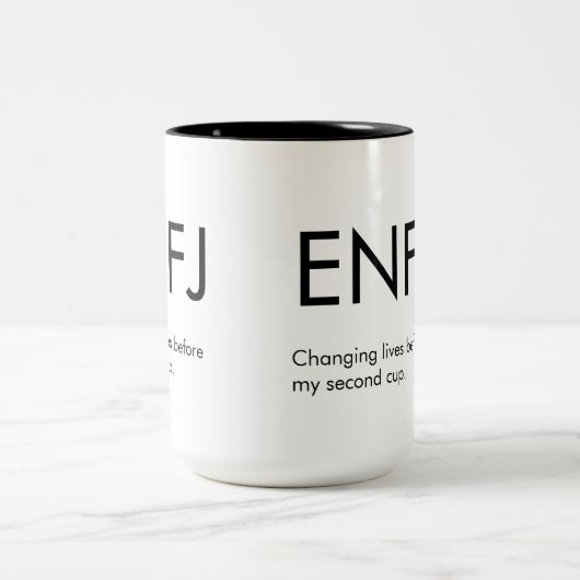 ENFJ Het veranderen van levens Mok Gift (Center)