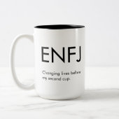 ENFJ Het veranderen van levens Mok Gift (Links)