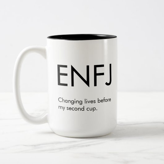 ENFJ Het veranderen van levens Mok Gift (Links)