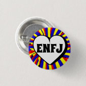 ENFJ MBTI 3 Cm Round Badge Ronde Button 3,2 Cm (Voorkant /achterkant)