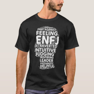 ENFJ Protagonist Grappig Extravert Persoonlijkheid T-shirt