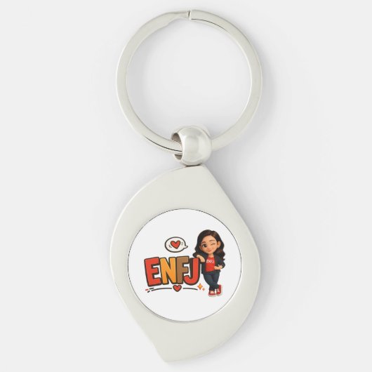 ENFJ SLEUTELHANGER (Voorkant)