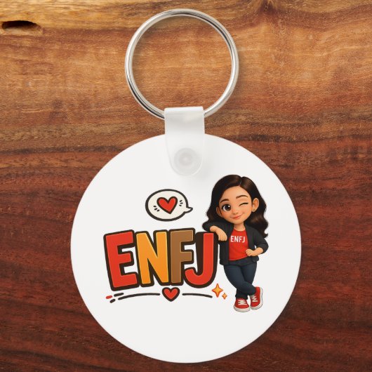 ENFJ SLEUTELHANGER (Achterkant)
