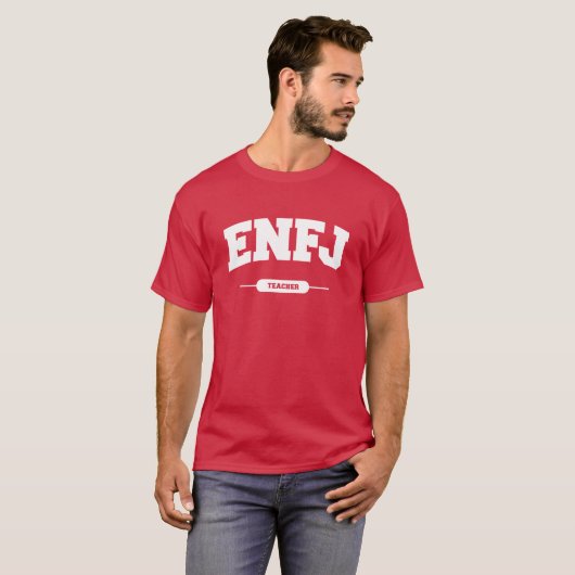 ENFJ University Style T-shirt (Voorkant volledig)