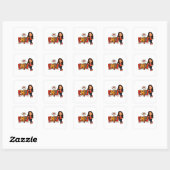 ENFJ VIERKANTE STICKER (Vel)