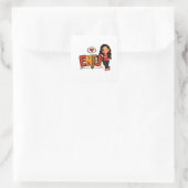 ENFJ VIERKANTE STICKER (Tas)