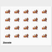 ENFJ VIERKANTE STICKER (Vel)
