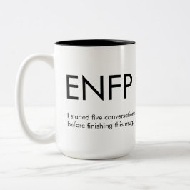 ENFP Gestarte Gesprekken Mok Gift