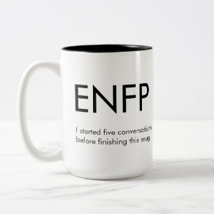 ENFP Gestarte Gesprekken Mok Gift