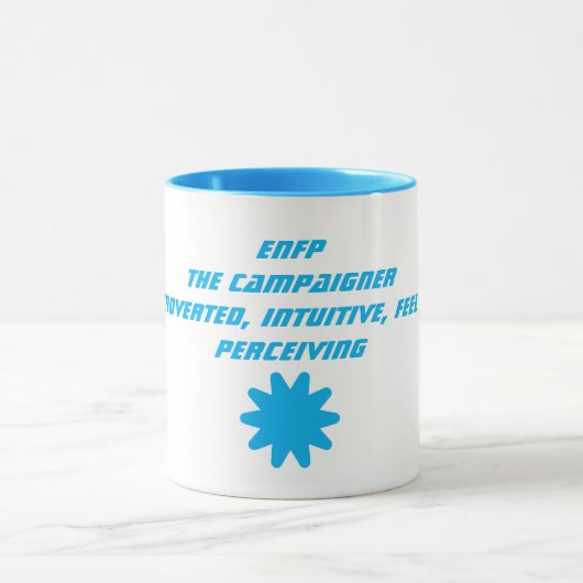ENFP-Mok voor campagnevoerders Mok (Midden)