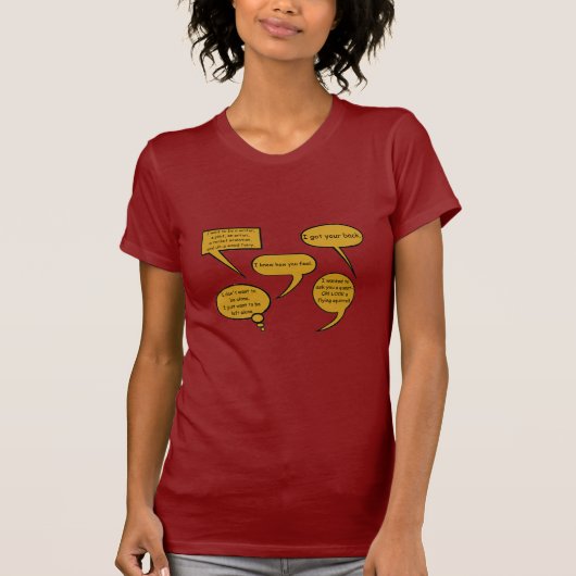 ENFP SPEECH BUBBLE T-SHIRT (Voorkant)