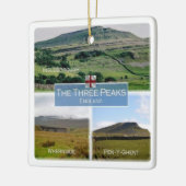 ENG003 DALES NATIONAL PARK, Yorkshire Keramisch Ornament (Links)