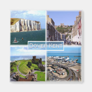 ENG005 DOVER castle, port, KENT, England, Fridge Magneet