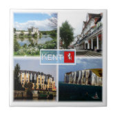 ENG006 LEEDS CASTLE, ROYAL TUNBRIDGE WE, Dover, Tegeltje (Voorkant)