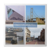 ENG017 KINGSTON upon HULL, Yorkshire, Tegeltje (Voorkant)