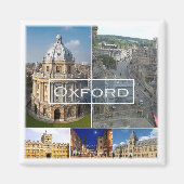 ENG020 OXFORD, Engeland, Europa, Fridge Magneet (Voorkant)