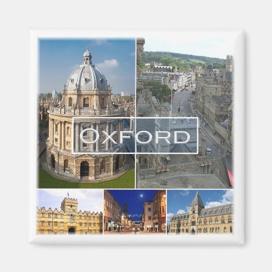 ENG020 OXFORD, Engeland, Europa, Fridge Magneet (Voorkant)