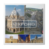 ENG020 OXFORD, Engeland, Europa, Tegeltje (Voorkant)