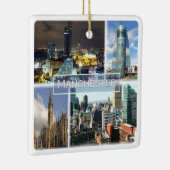 ENG023 MANCHESTER, Engeland, Europa, Keramisch Ornament (Rechts)