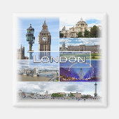 ENG025 LONDON, Big Ben, Westminster, Fridge Magneet (Voorkant)