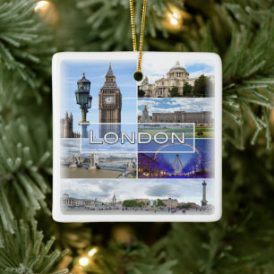 ENG025 LONDON, Big Ben, Westminster, Keramisch Ornament