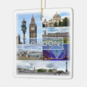 ENG025 LONDON, Big Ben, Westminster, Keramisch Ornament (Links)