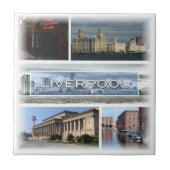 ENG026 LIVERPOOL, Engeland, Europa, Tegeltje (Voorkant)