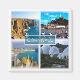 ENG028 CORNWALL, Engeland, Europa, Fridge Magneet