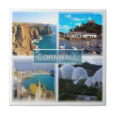 ENG028 CORNWALL, Engeland, Europa Tegeltje (Voorkant)