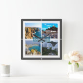 ENG028 CORNWALL, Engeland, Europa Vierkante Klok (Huis)