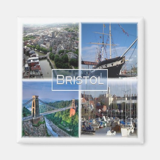 ENG029 BRISTOL, Engeland, Europa, Fridge Magneet (Voorkant)