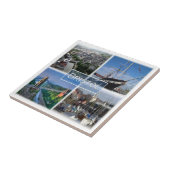 ENG029 BRISTOL, Engeland, Europa Tegeltje (Zijkant)