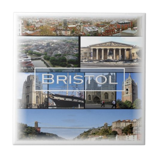 ENG030 BRISTOL, Engeland, Europa, Tegeltje (Voorkant)