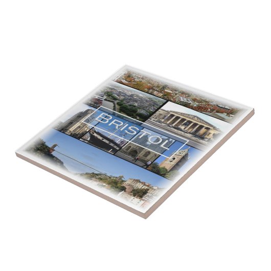 ENG030 BRISTOL, Engeland, Europa, Tegeltje (Zijkant)