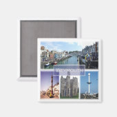 ENG036 WEYMOUTH, Engeland, Europa, Fridge Magneet (Voorkant / Achterkant)