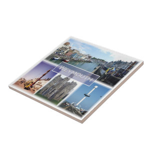 ENG036 WEYMOUTH, Engeland, Europa, Tegeltje