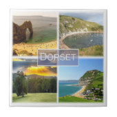 ENG037 DORSET, Engeland, Europa, Tegeltje (Voorkant)