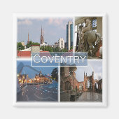 ENG042 COVENTRY, Engeland, Europa, Fridge Magneet (Voorkant)