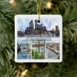 ENG047 NEWCASTLE, Engeland, Europa Keramisch Ornament<br><div class="desc">Hier vind je het souvenir van je vakantie. Deze categorie bevat keramisch siermateriaal van vele plaatsen in Engeland. (ENG047 NEWCASTLE, Engeland, Europa, keramische siervoorwerpen). Verbazingwekkende vrienden en familieleden met de unieke souvenirs van uw geweldige reis. Probeer ons. #LeoPepeDesign - engeltje in het noorden, europa engeland, europa engeland uk, leopepedesign, reisfototoerisme,...</div>