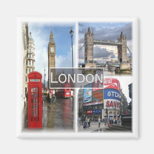 ENG048 LONDON, Engeland, Europa, Fridge Magneet (Voorkant)