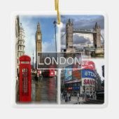 ENG048 LONDON, Engeland, Europa, Keramisch Ornament (Voorkant)