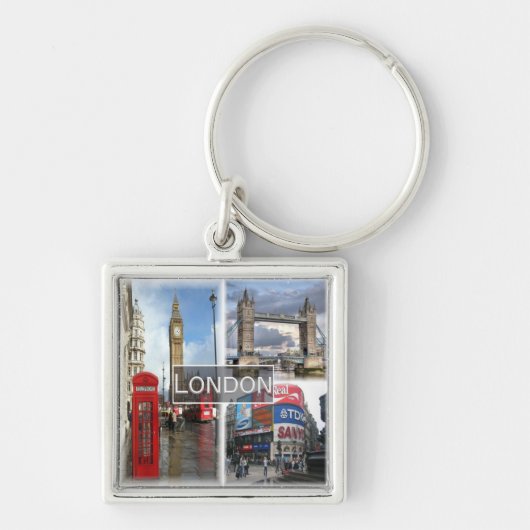 ENG048 LONDON, Engeland, Europa, Sleutelhanger (Voorkant)