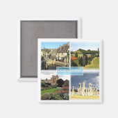 ENG049 COTSWOLDS, Engeland, Europa, Fridge Magneet (Voorkant / Achterkant)