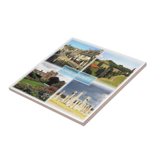 ENG049 COTSWOLDS, Engeland, Europa, Tegeltje (Zijkant)